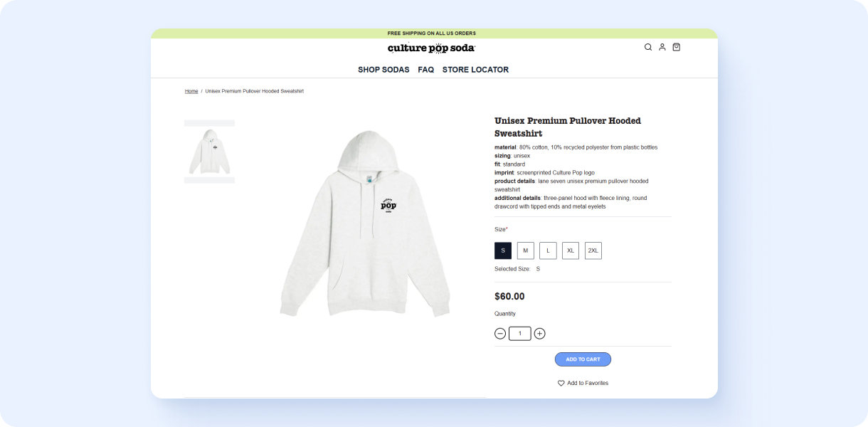 Culture Pop product page