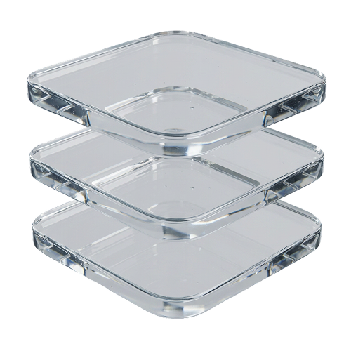 Three-layer stack icon representing end-to-end builds