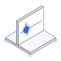 Icon for a fault found before anyone else sees it