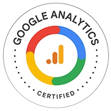Google Analytics certified badge